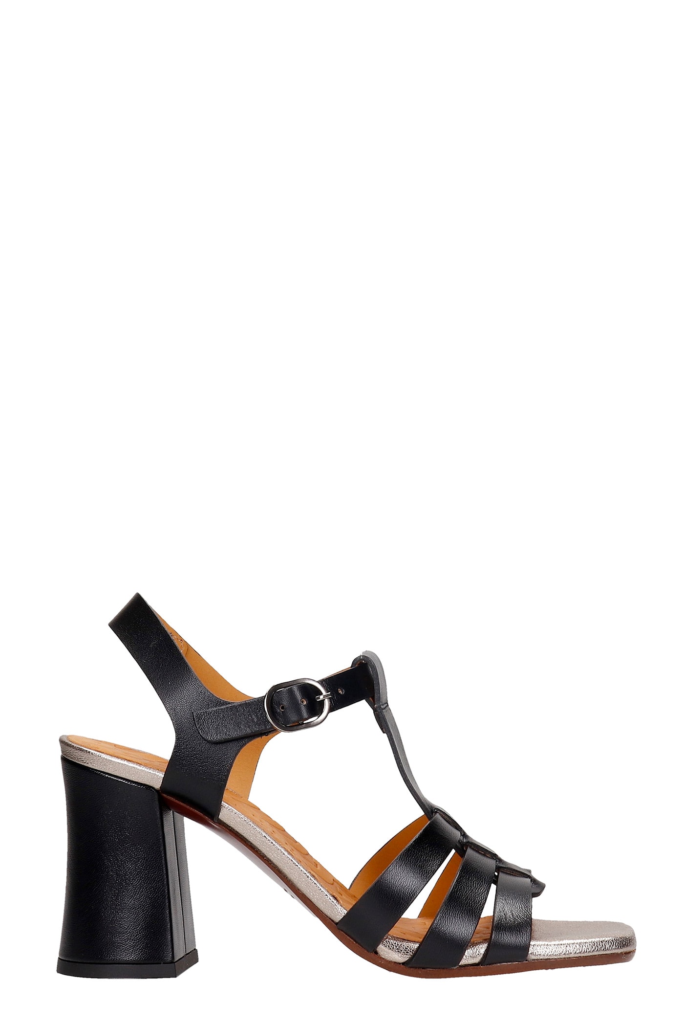 Chie Mihara Paxi Sandals In Black Leather