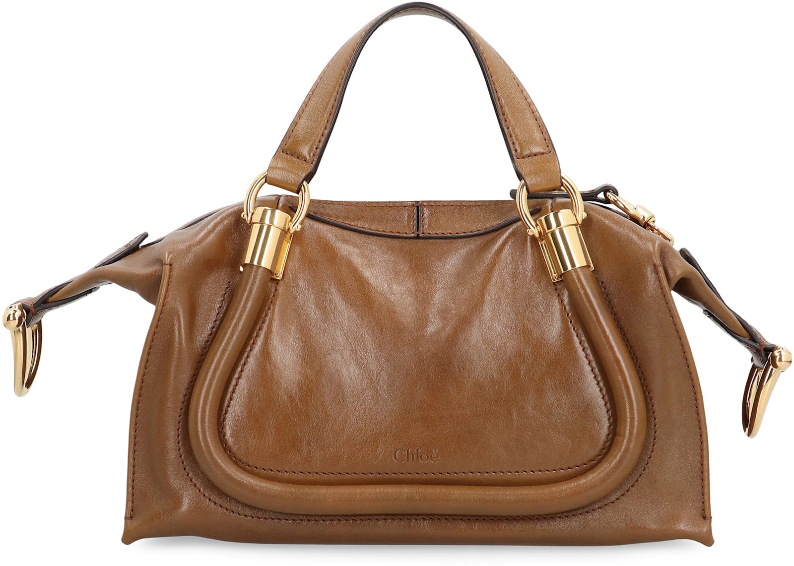 Chloé Bags Paraty 24 In Leather In Brown