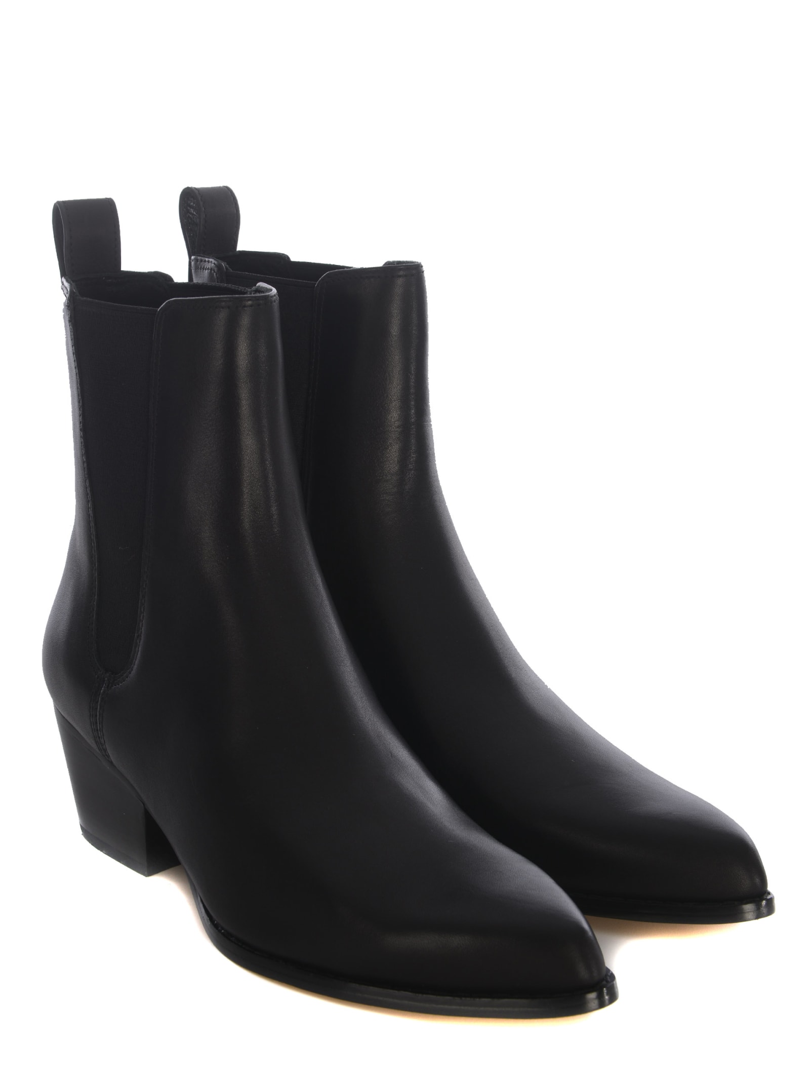 Shop Michael Kors Boots  Kinlee In Nappa In Black