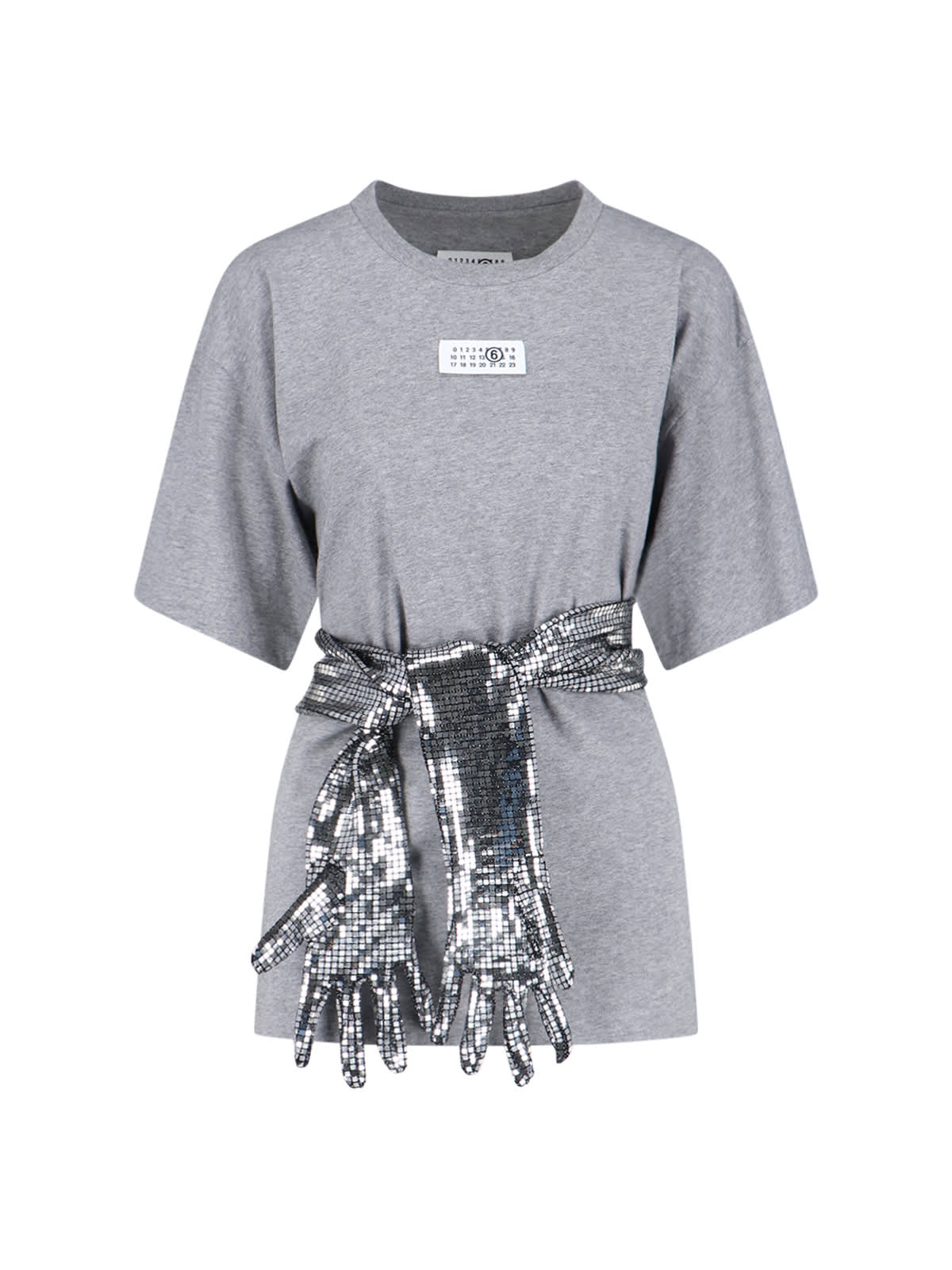 MM6 Maison Margiela Gloves Crewneck T-shirt