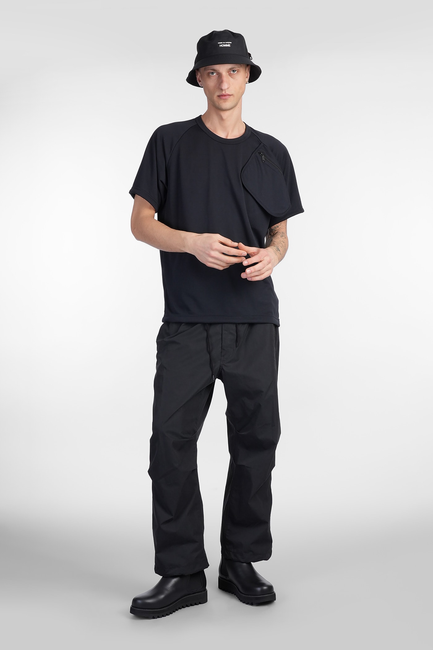 Comme Des Garçons Homme Deux Comme Des Garçons Homme Belted Jogging In Black