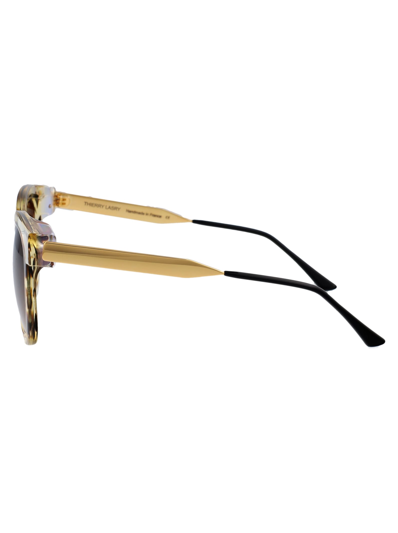 Shop Thierry Lasry Savvvy Sunglasses In 995 Gold