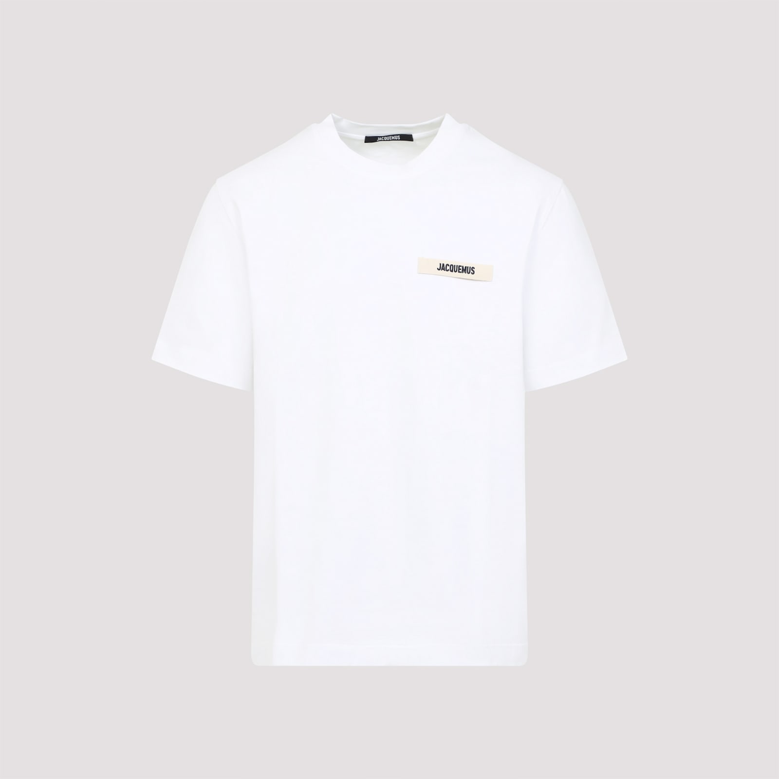 Jacquemus The Gros Grain T-shirt In White