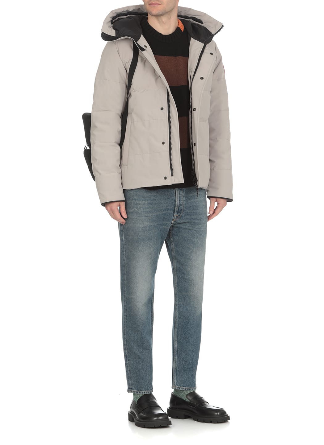 Canada Goose Limestone Macmillan Parka In Gray