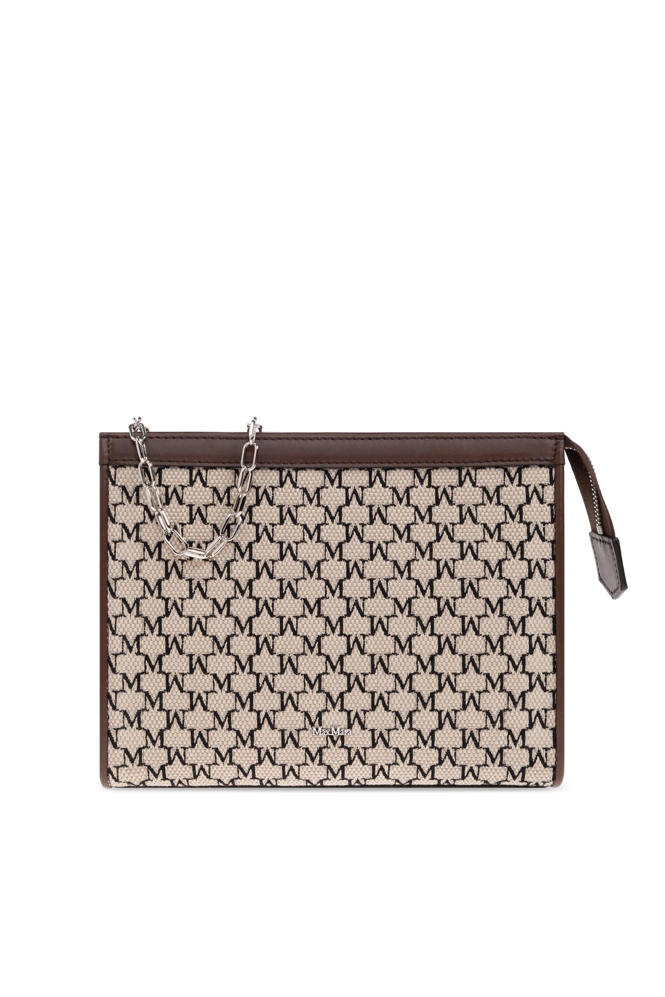 Max Mara Mmtrousses Logo Plaque Zip