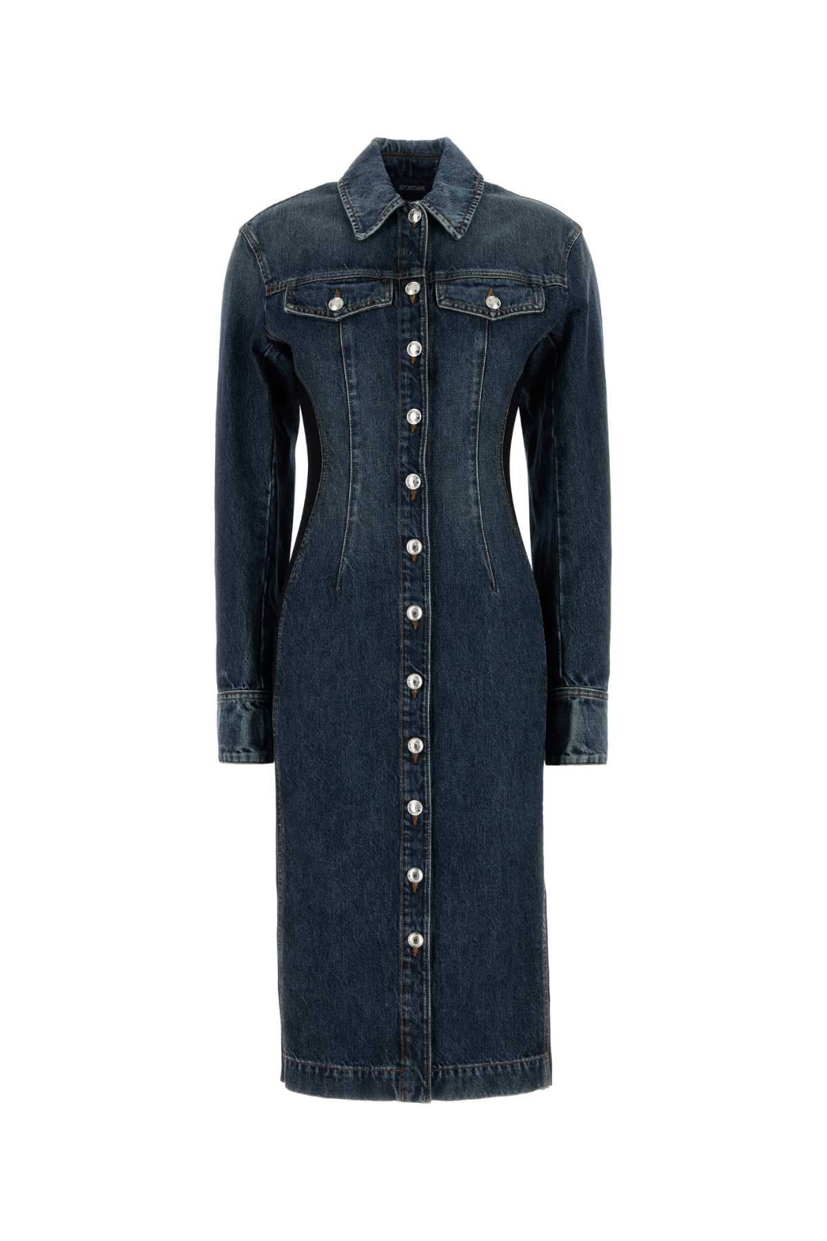 Denim Fiorito Shirt Dress