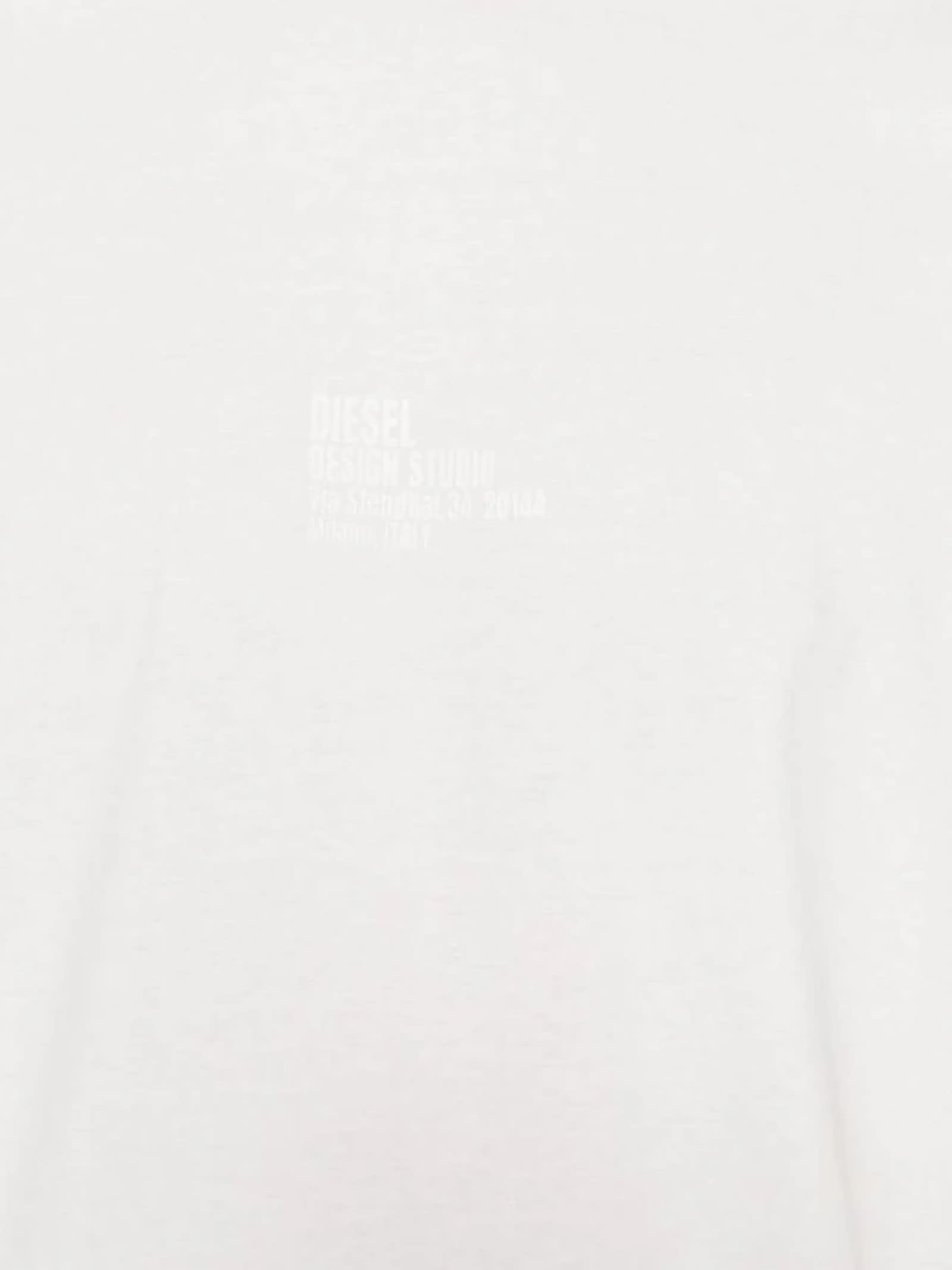 Shop Diesel T-shirts And Polos White