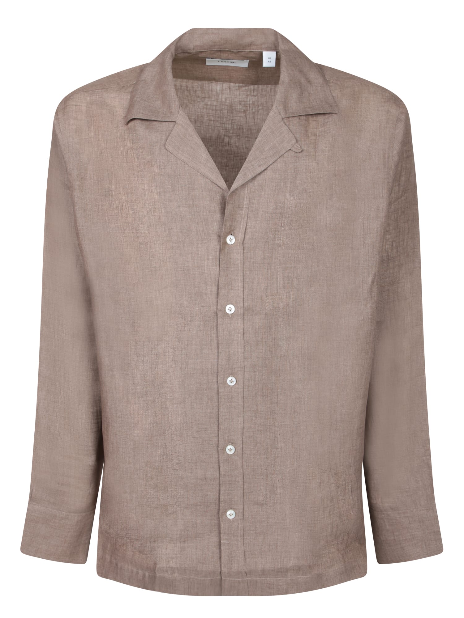 Light Brown Linen Shirt