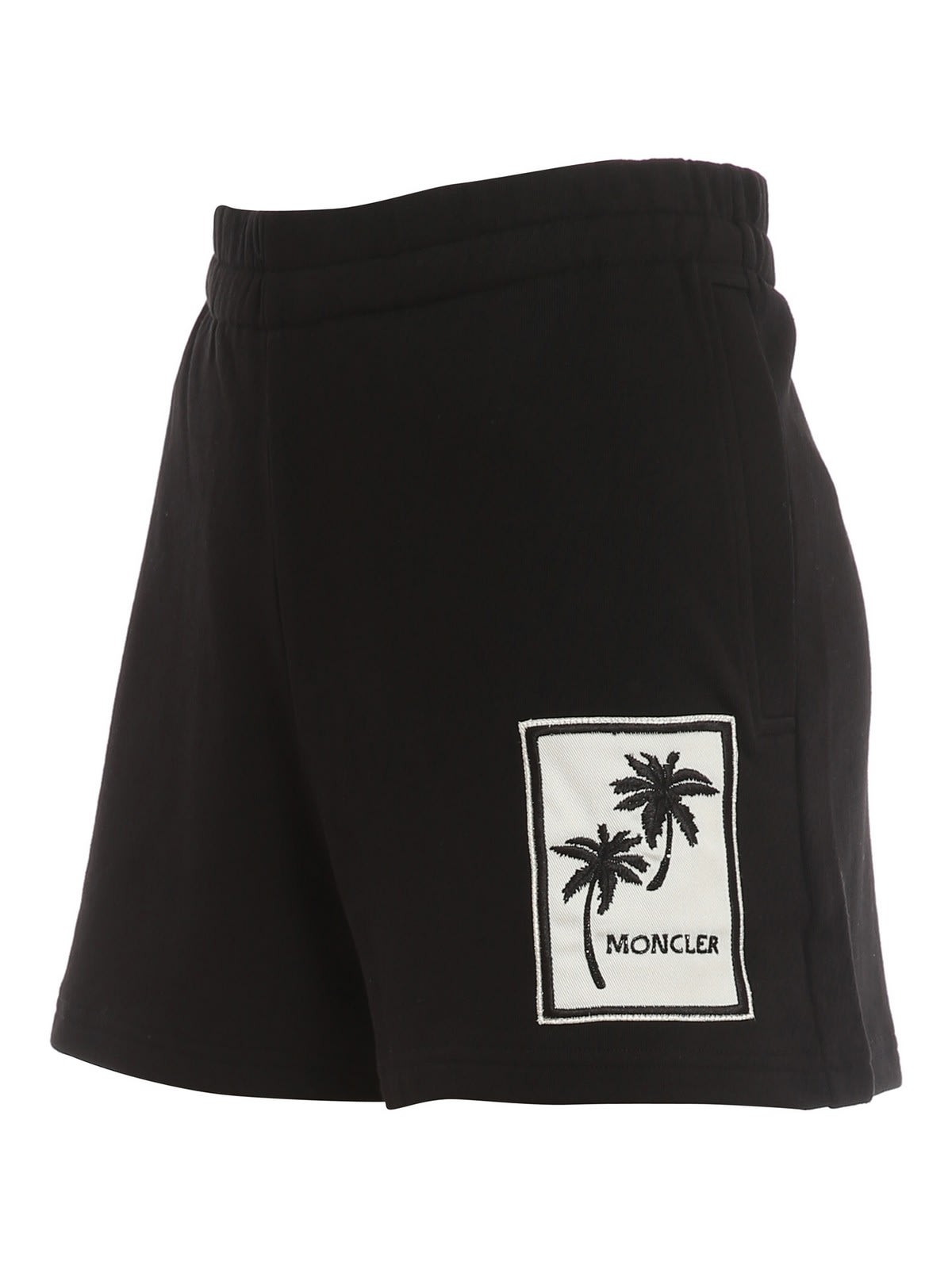 Shop Moncler Shorts Black