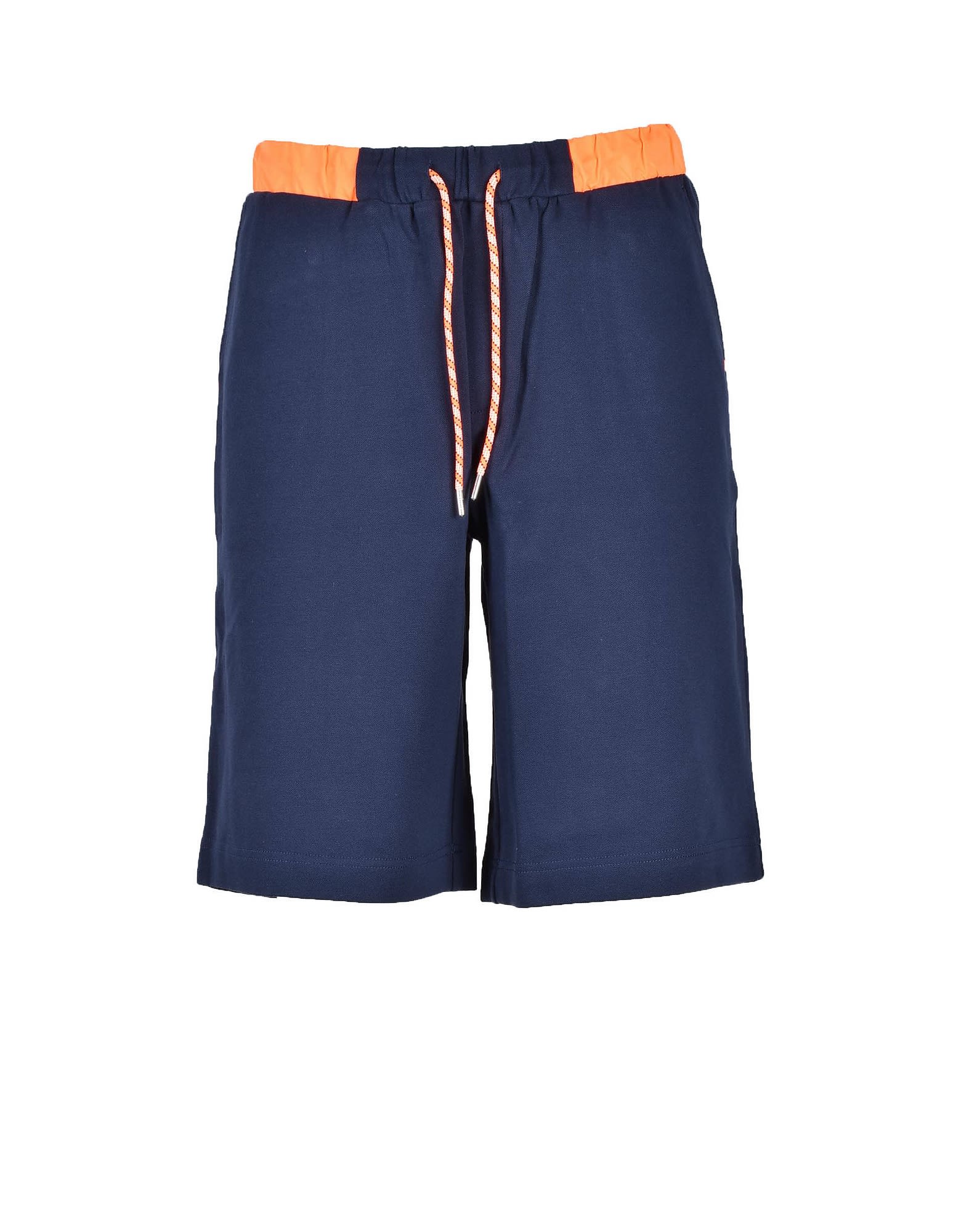 Sun 68 Mens Blue Bermuda Shorts