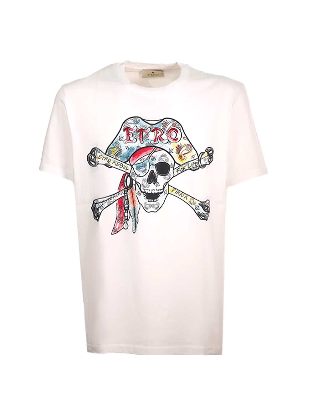 Etro Pirate Skull T-shirt