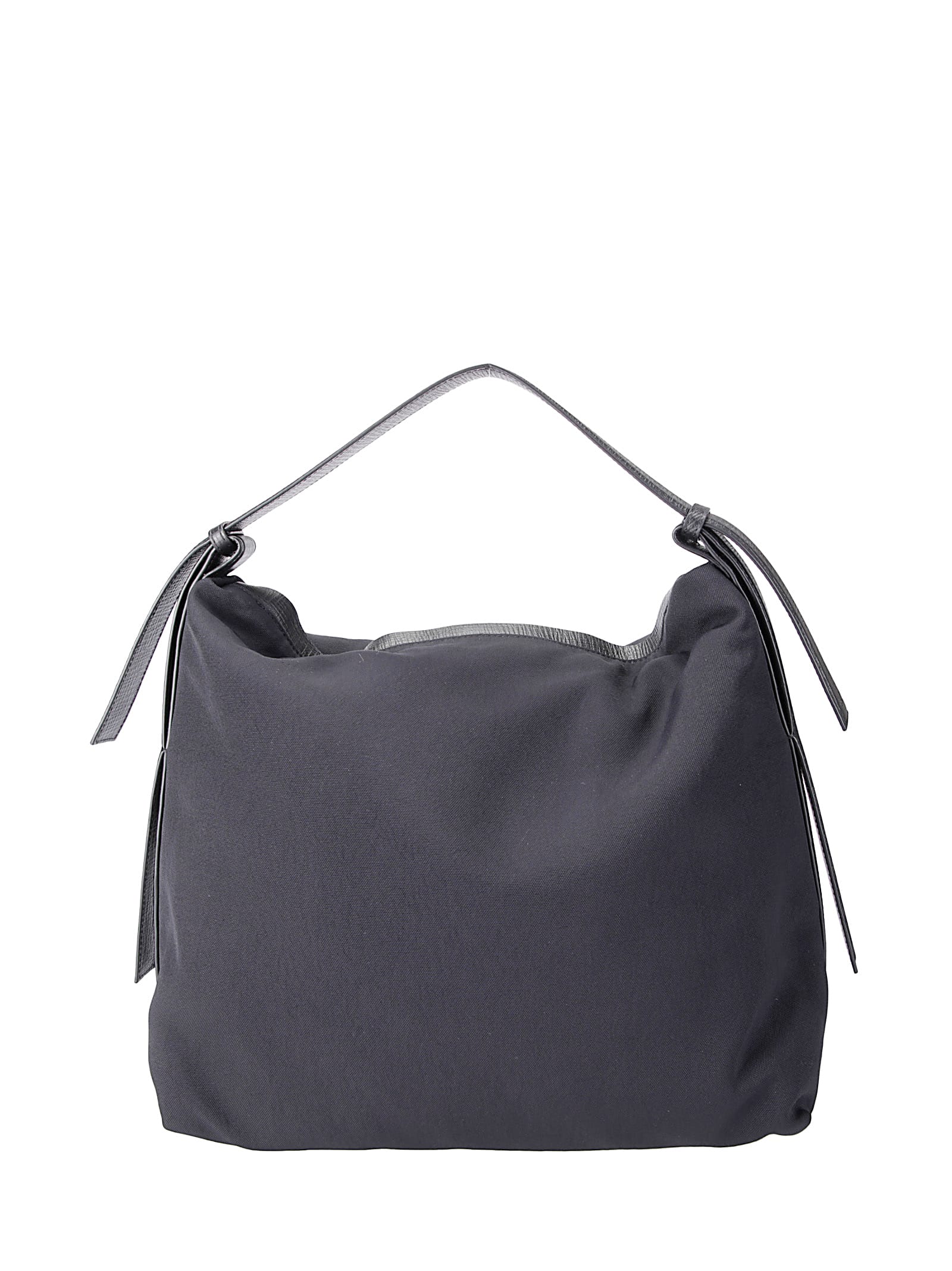Studio Nicholson Nylon Shoulder Bag In Black