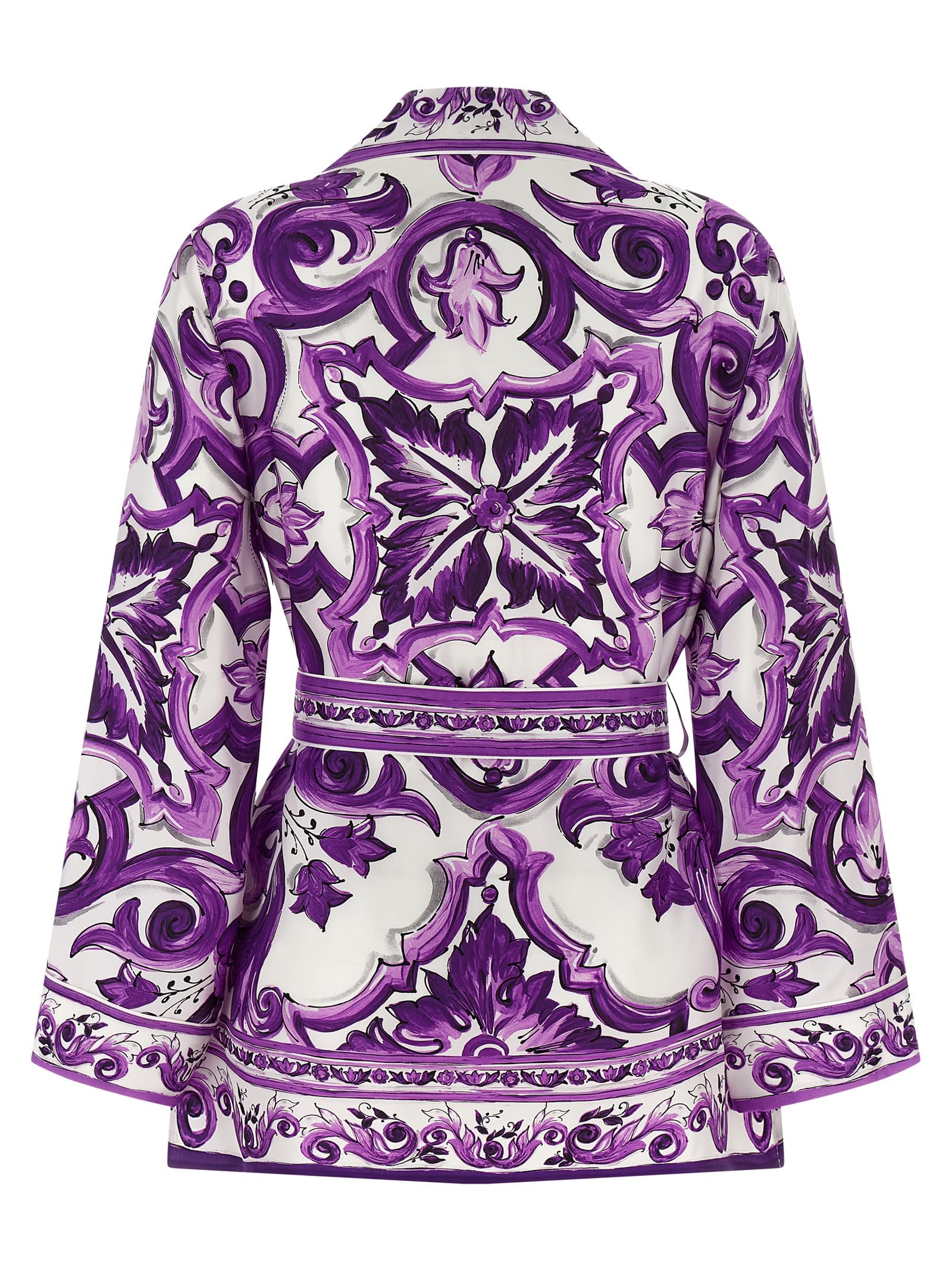Dolce & Gabbana Pajama Shirt Sweaters And Cardigans Multicolor In Multi