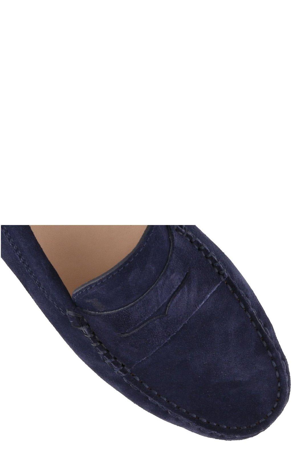 Tod's Gommino Driving Shoes In Blue