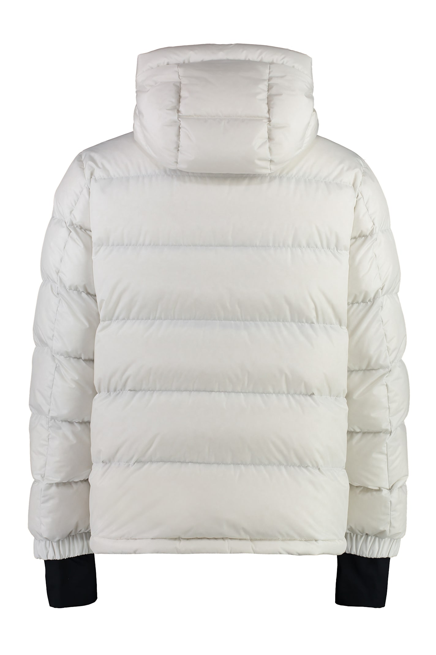 Shop Moncler Isorno Short Down Jacket In White