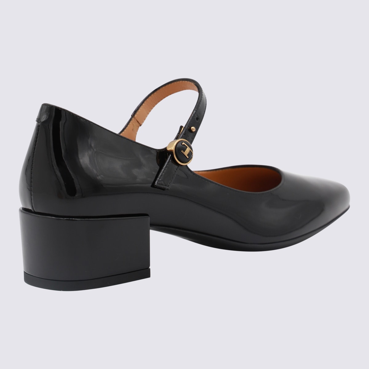 Shop Tod's Black Leather Pumps