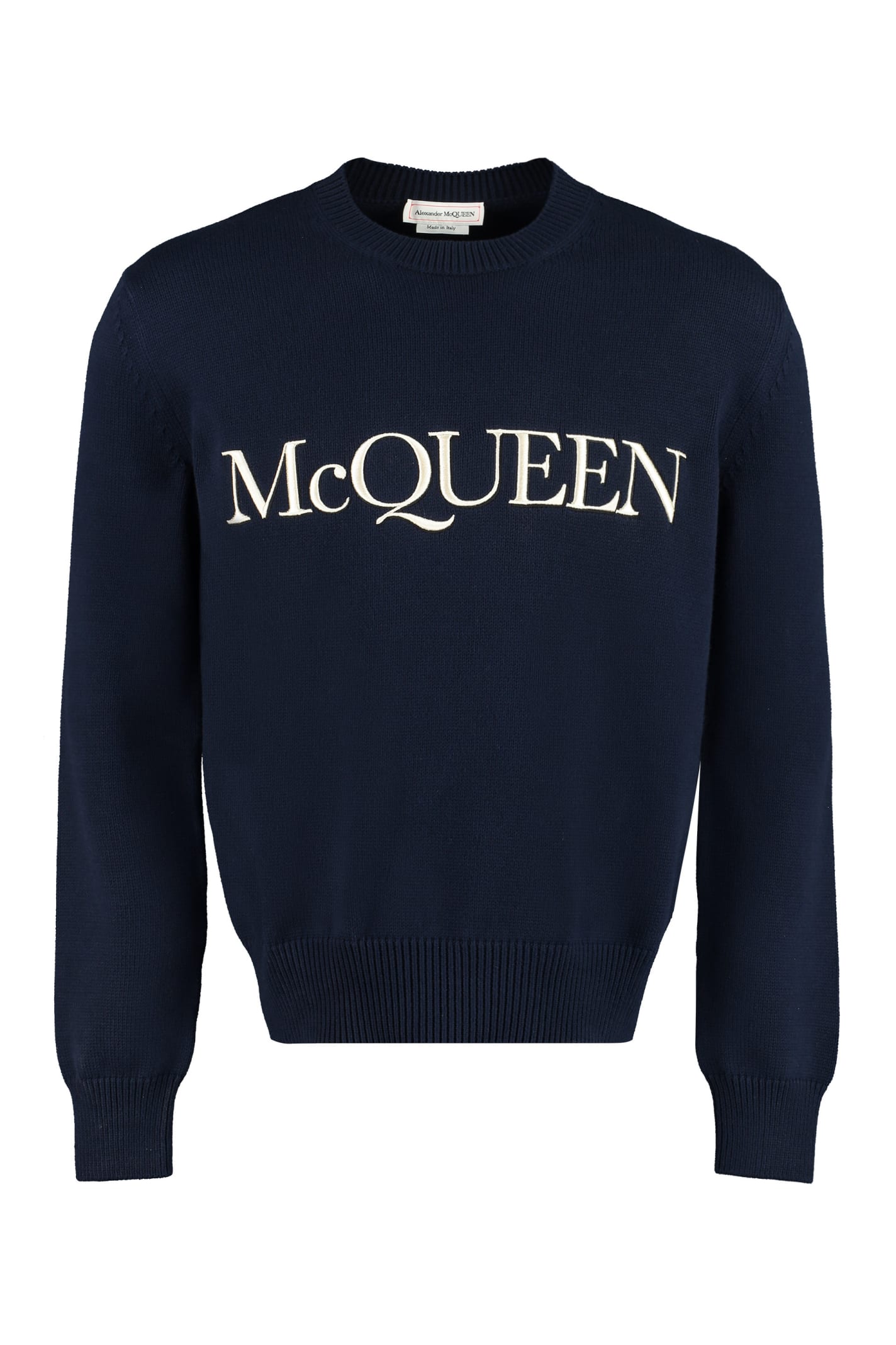 Alexander McQueen Logo Crew-neck Pullover