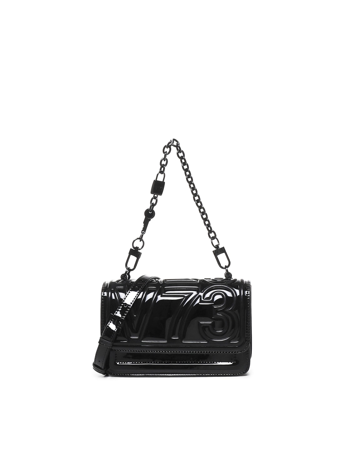 V73 Shoulder Bag Fox In Black