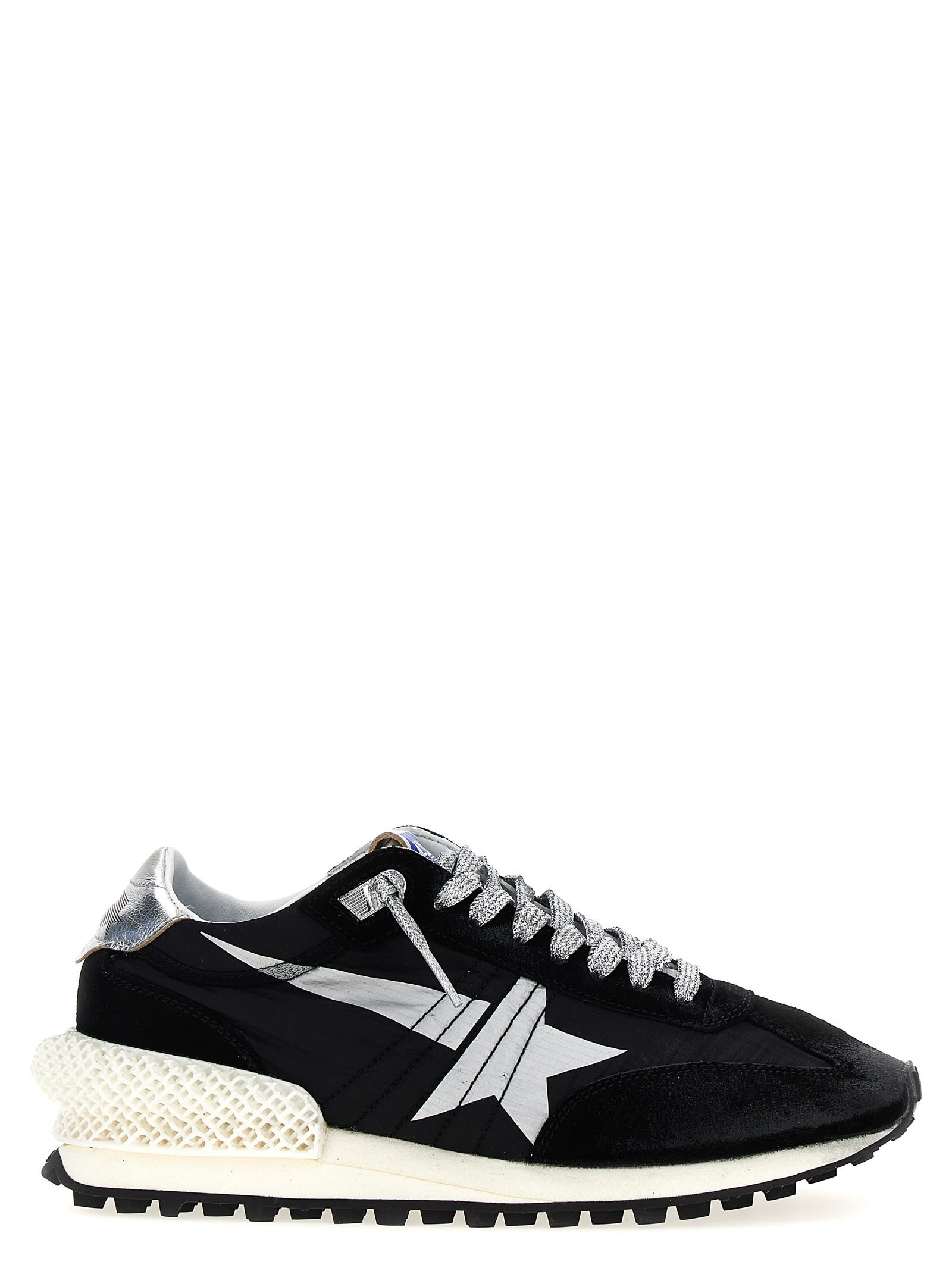 Shop Golden Goose Running Marathon M2000 Sneakers In Black