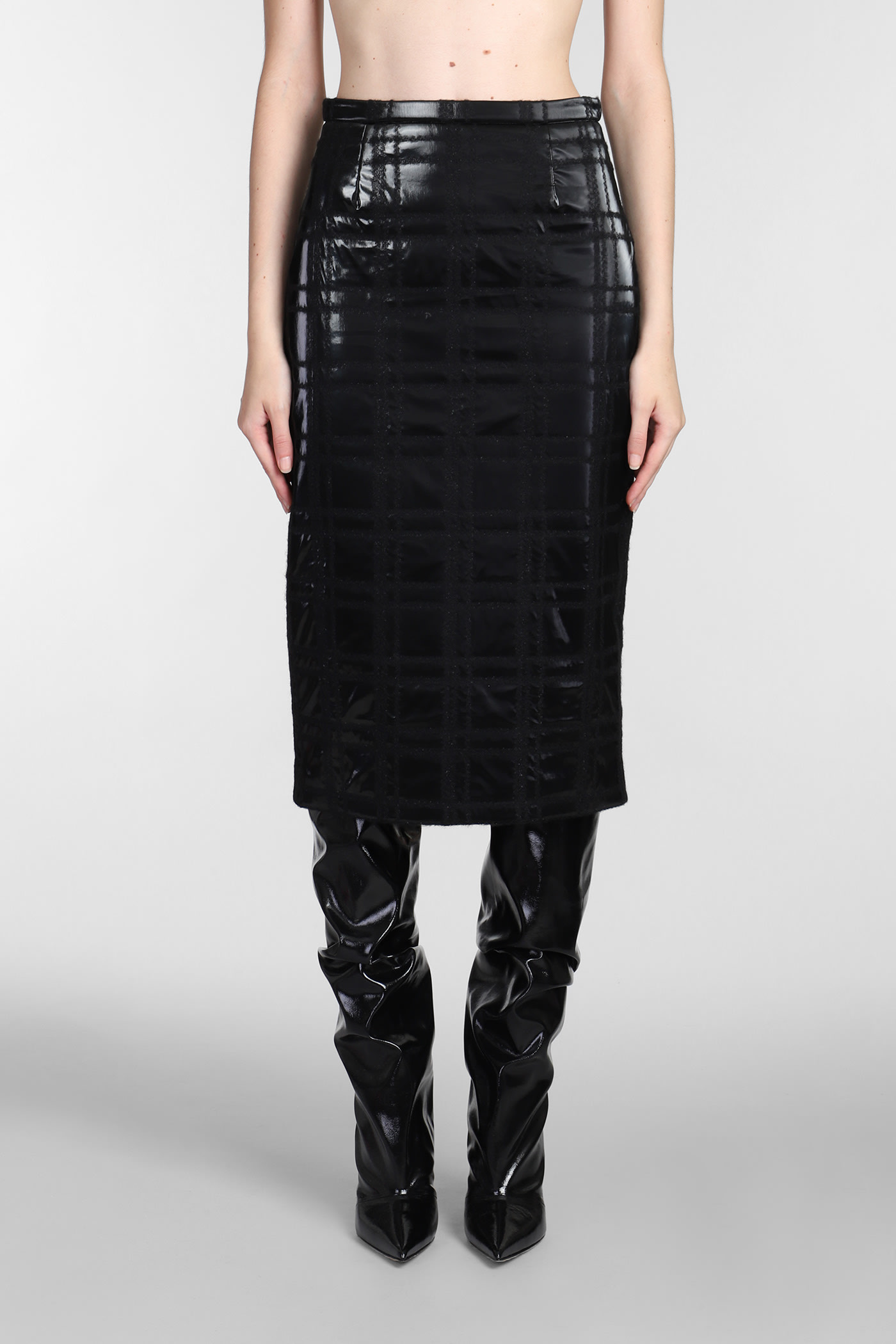 Skirt In Black Polyamide