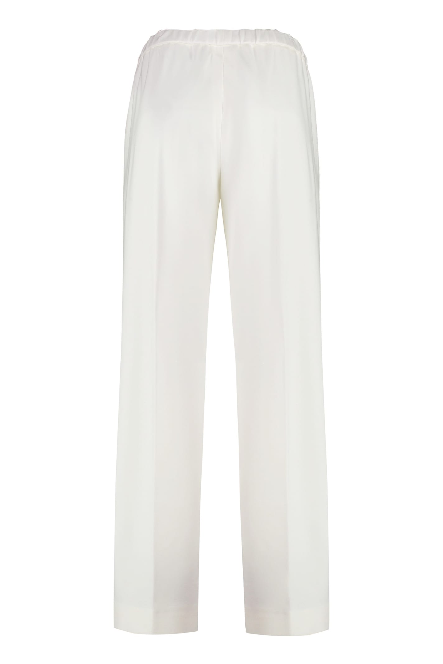 Shop Fabiana Filippi Jersey Track-pants In White