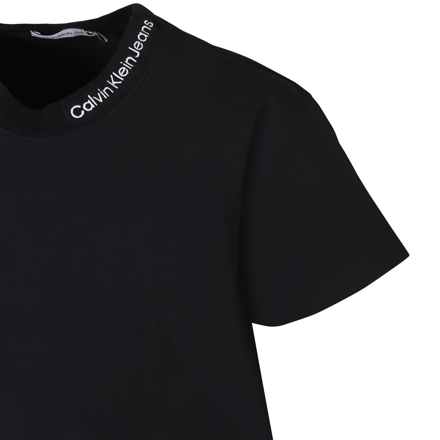 Shop Calvin Klein Black T-shirt For Boy With Logo