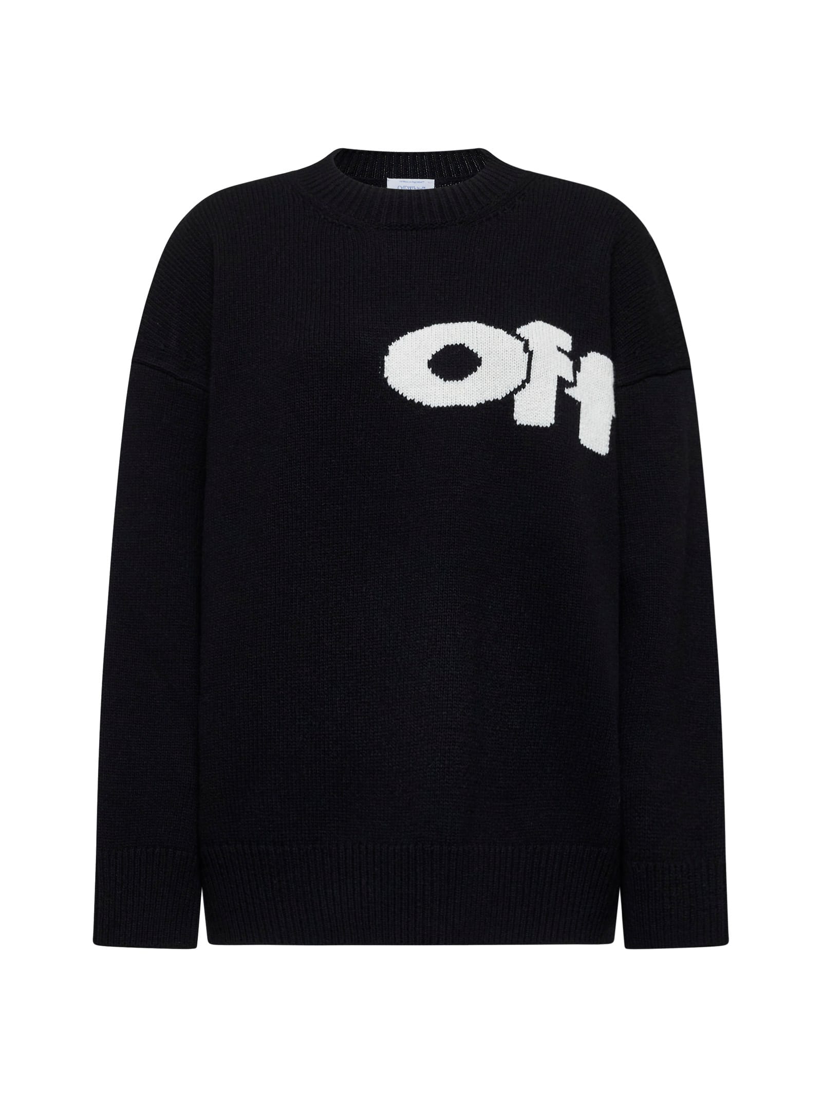 Shop Off-white Sweater In Black