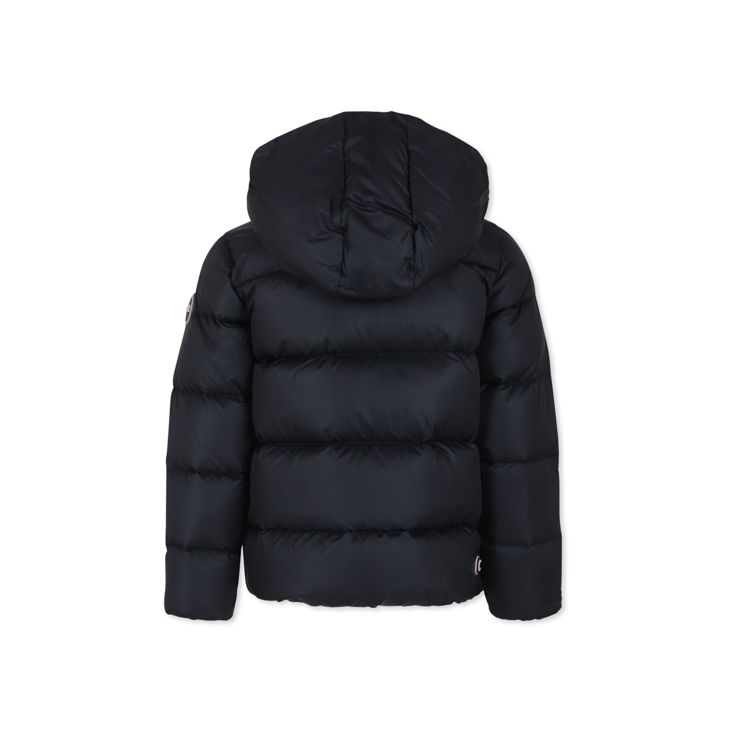 Colmar Logo-patch Padded Jacket In Black