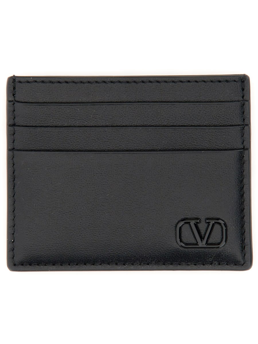 VALENTINO GARAVANI CARD HOLDER WITH LOGO