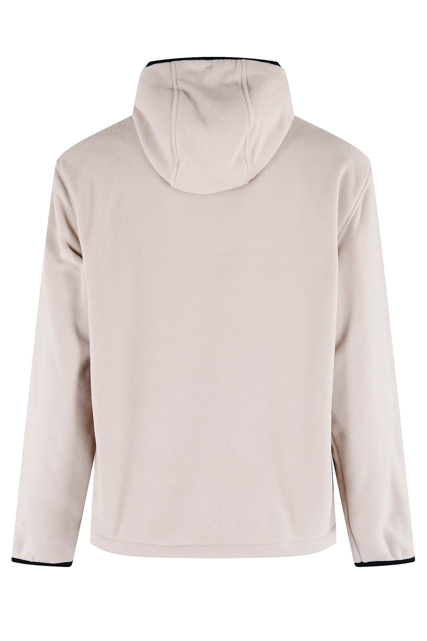 Carhartt Fleece Jacket With Adjustable Hood And Zippered Pockets In Purple