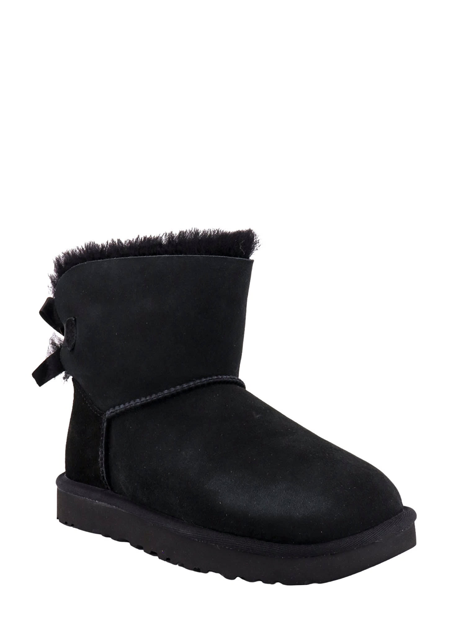 Ugg W Mini Bailey Bow Ii Boots In Black