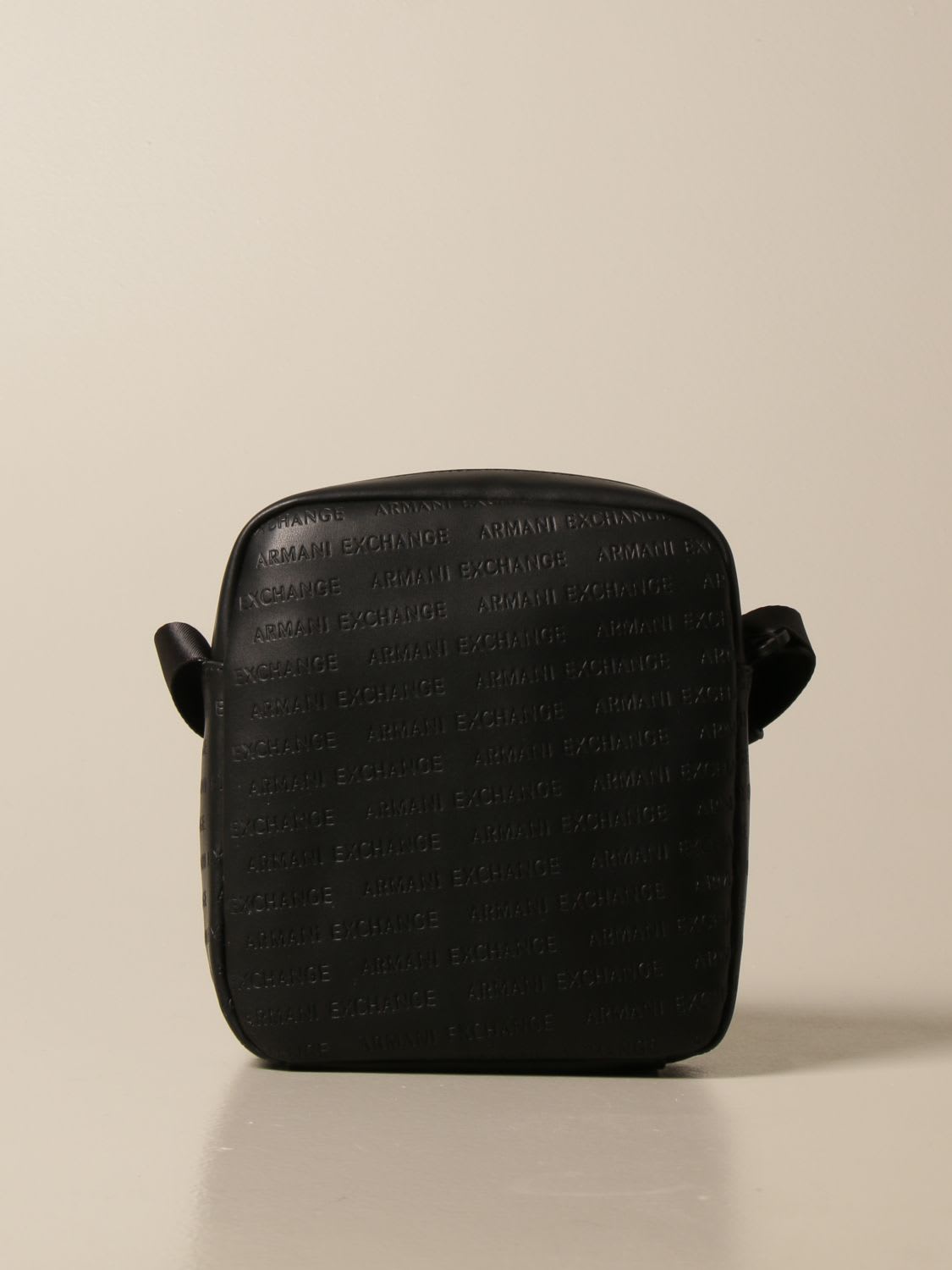Armani Collezioni Armani Exchange Shoulder Bag Armani Exchange Bag In Synthetic Leather With Embossed Logo