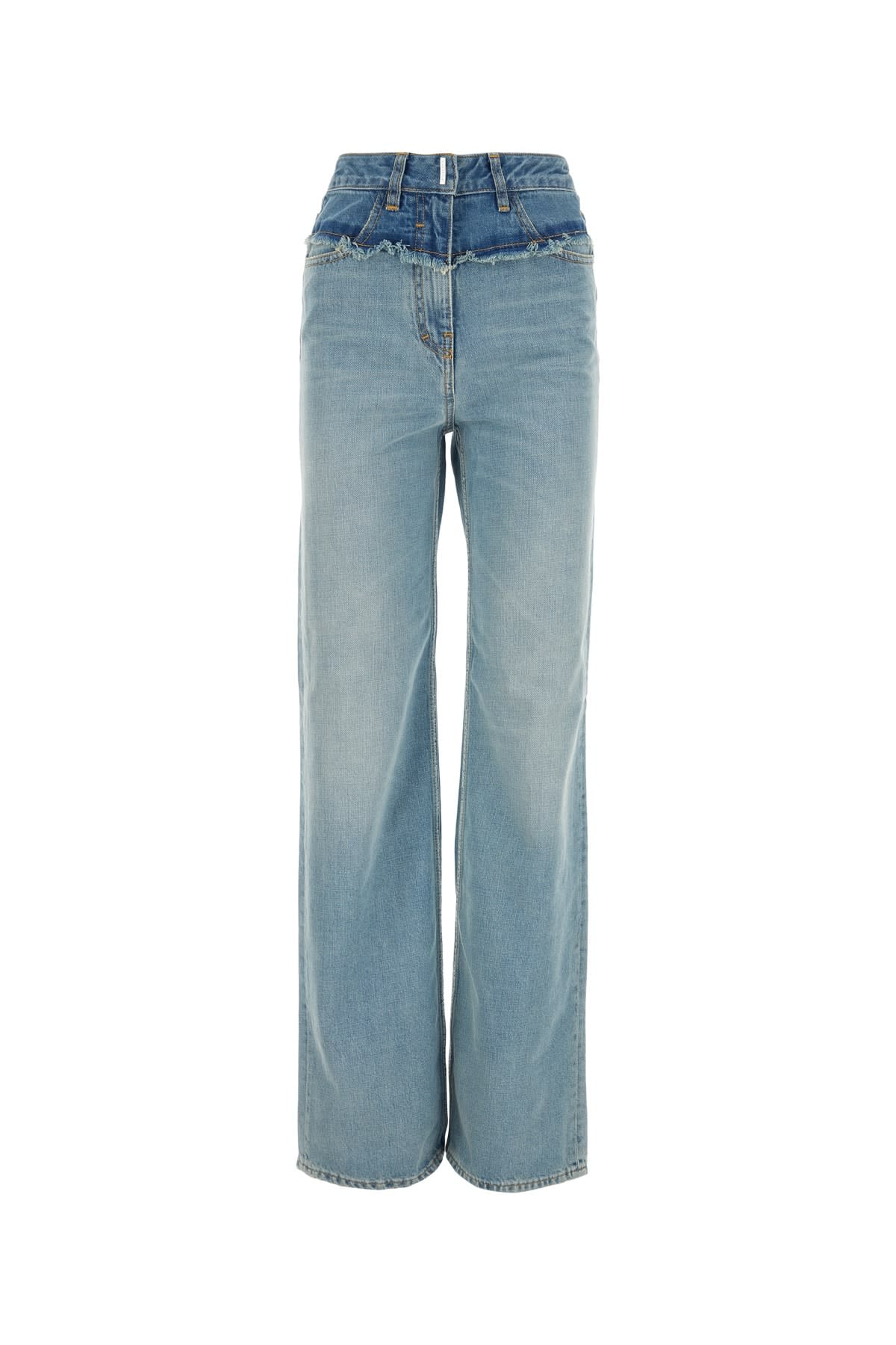 Shop Givenchy Jeans In Paleblue