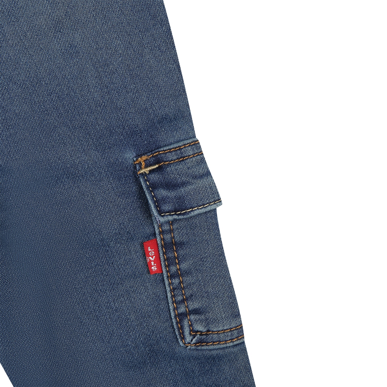Shop Levi's Denim Cargo Jeans For Baby Boy