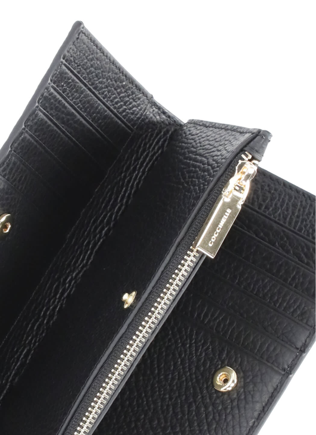Coccinelle Metallic Soft Wallet In Black