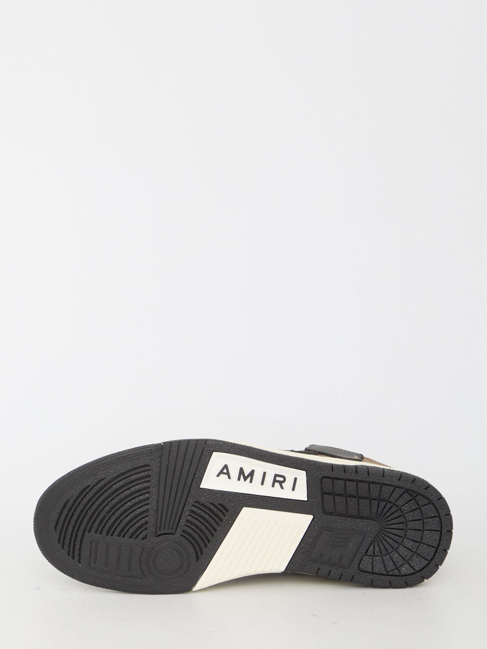 Shop Amiri Skel Top Low Sneakers In Black
