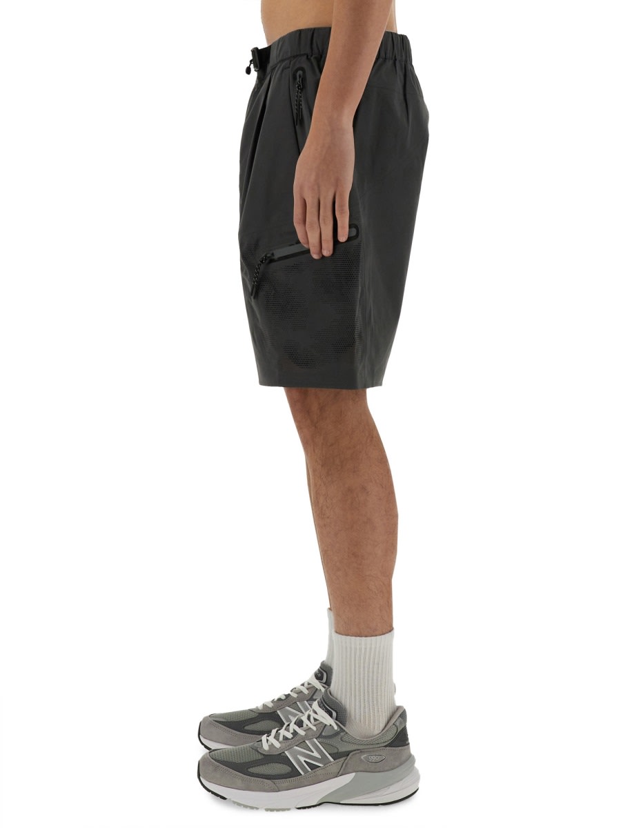 Alpha Industries Short Laser Cut In Grey