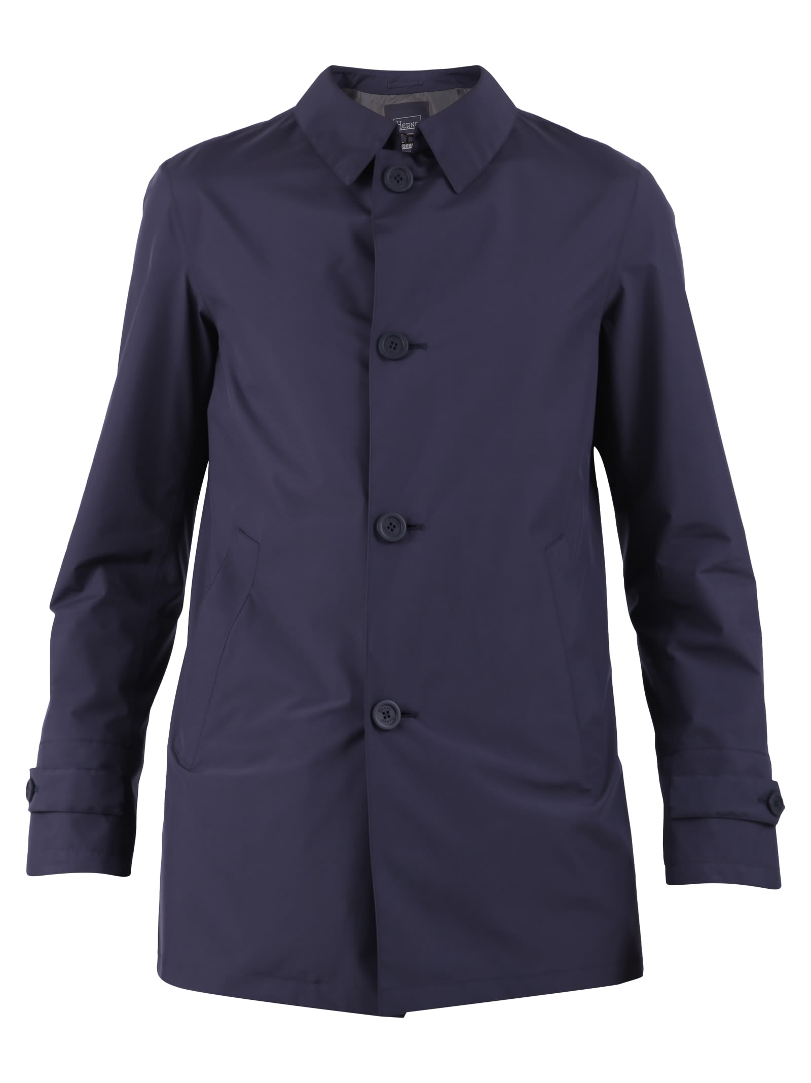 Herno Buttoned Overcoat