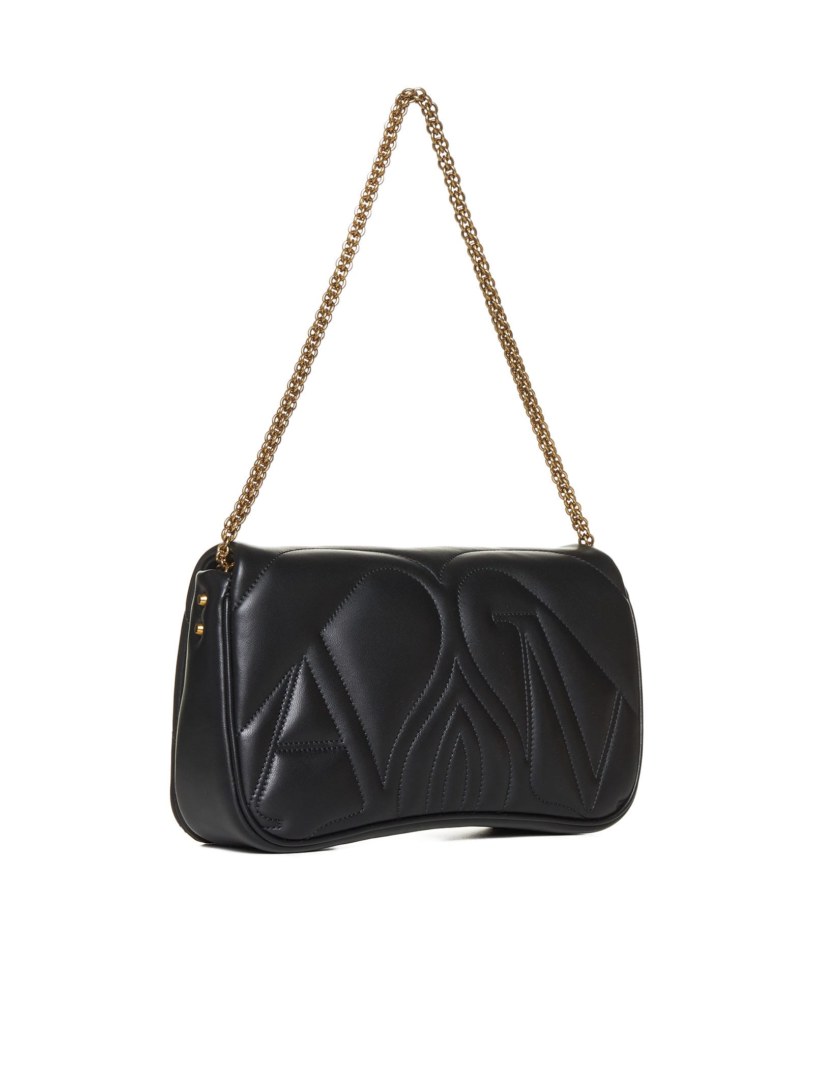 Alexander Mcqueen The Seal Bag In Black