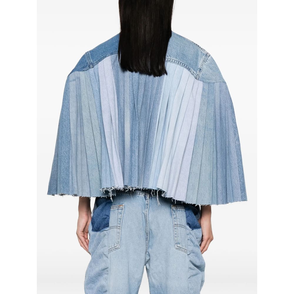 E.l.v Denim E.l.v. Denim Outerwears In Blue