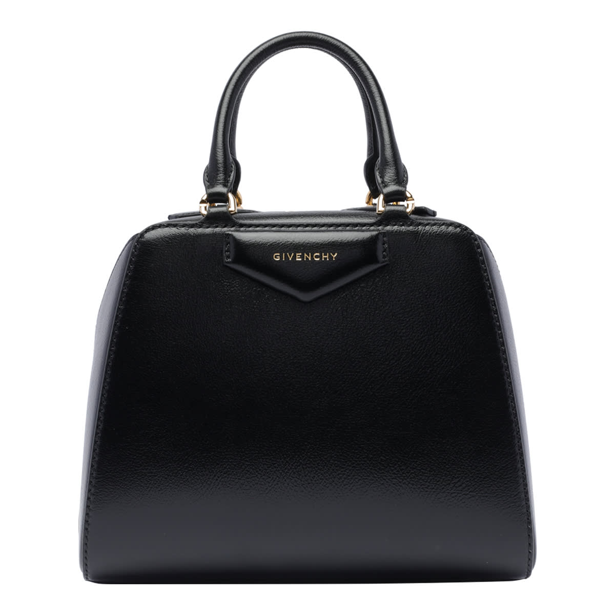 Shop Givenchy Antigona Cube Mini Bag In Black