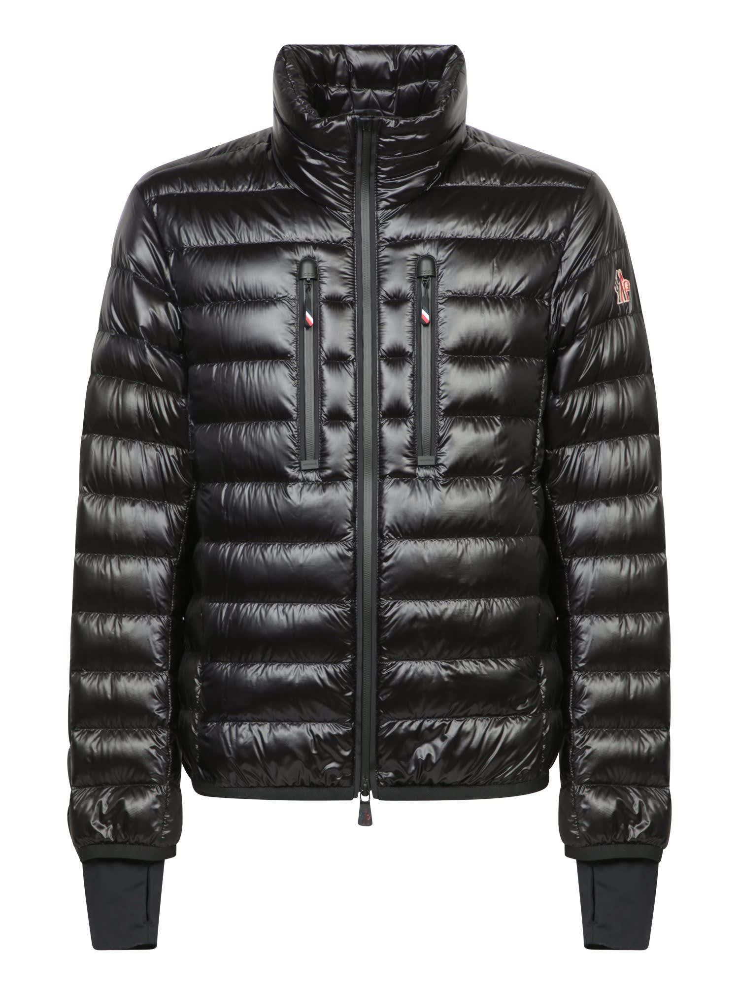 Shop Moncler Hers Black Down Jacket