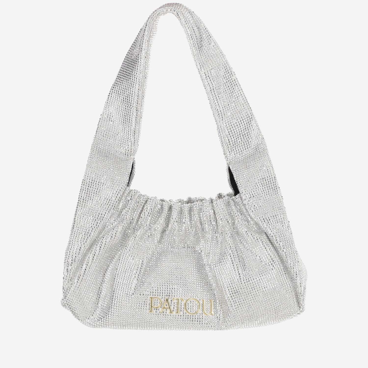 Le Biscuit Satin And Rhinestone Bag