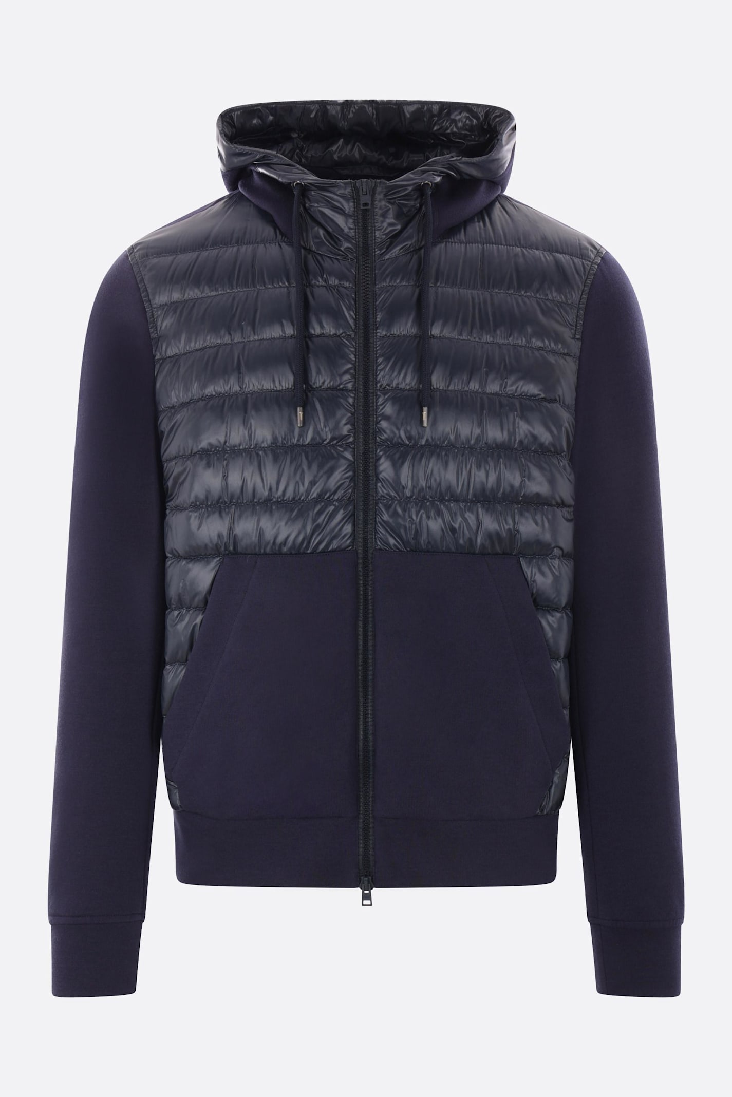 Jersey And Ultralight Nylon Down Jacket - Herno - Modalova