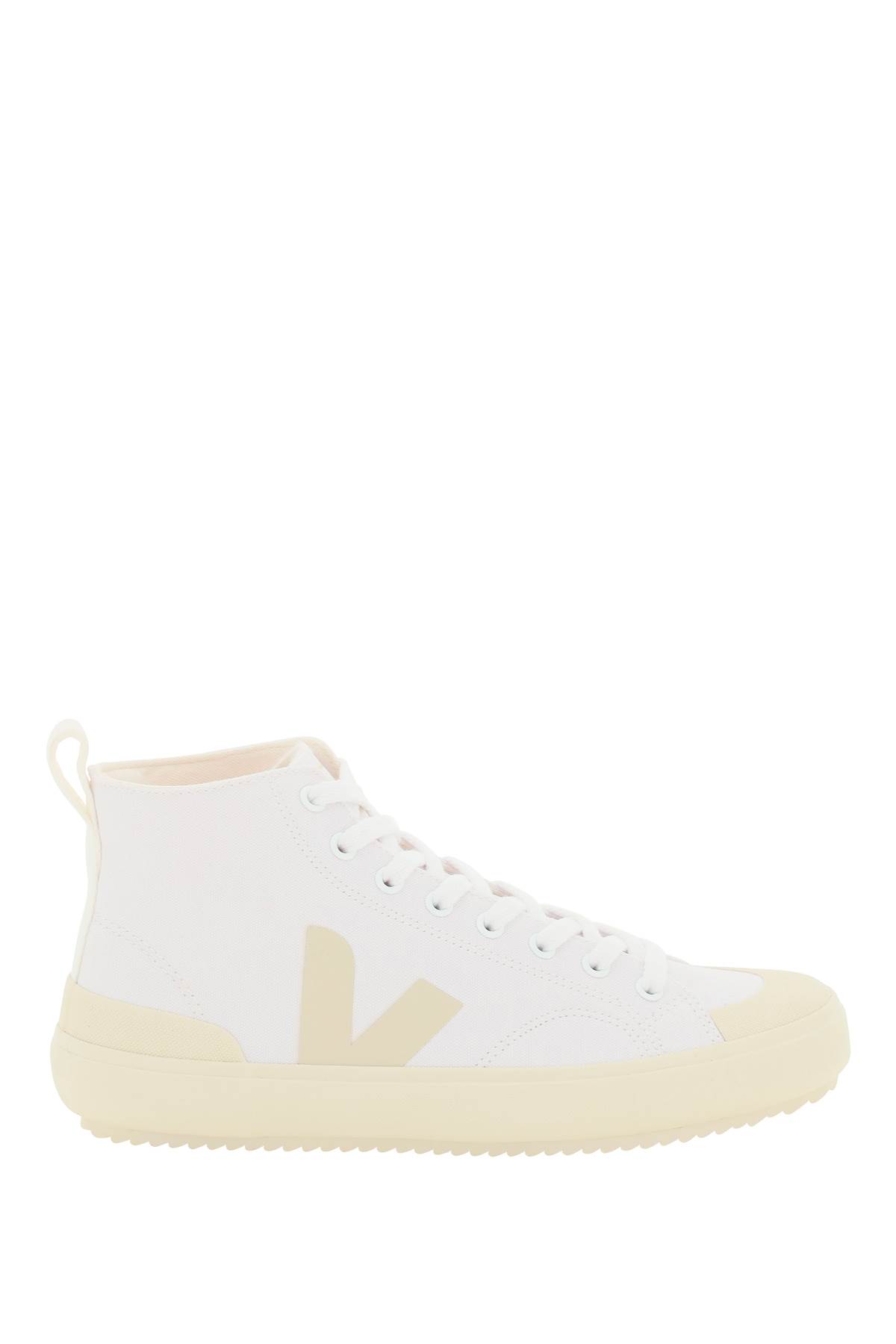 Veja Nova High-top Canvas Sneakers In White Pierre (white)