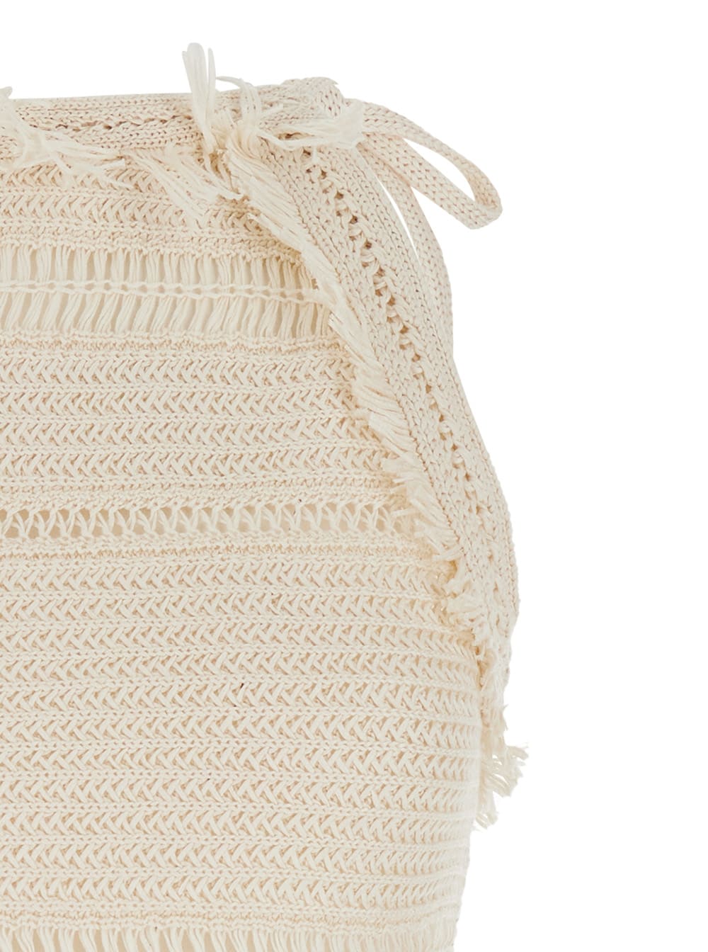 Isabel Marant Étoile Off-white Aralia Minidress In White