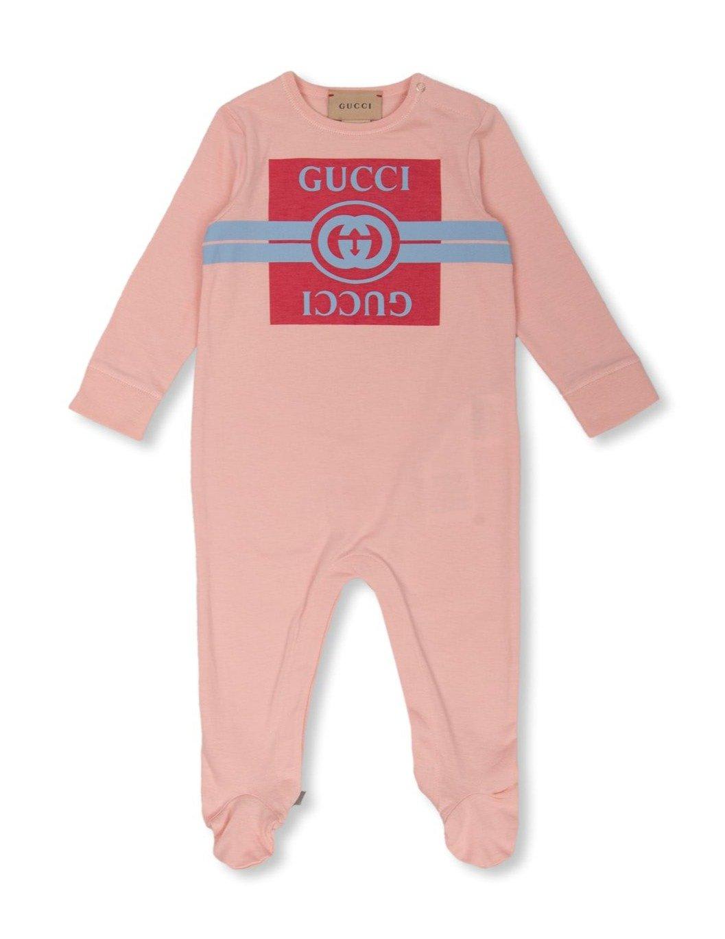 Shop Gucci Interlocking G Printed Crewneck Pyjamas