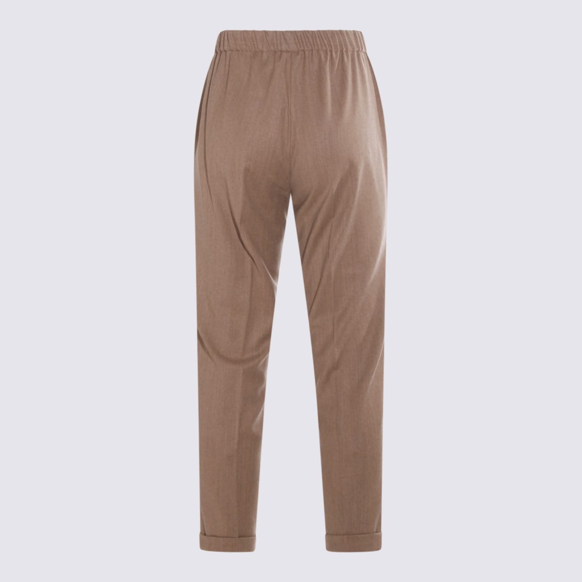 Antonelli Trousers Light And Natural In Brown