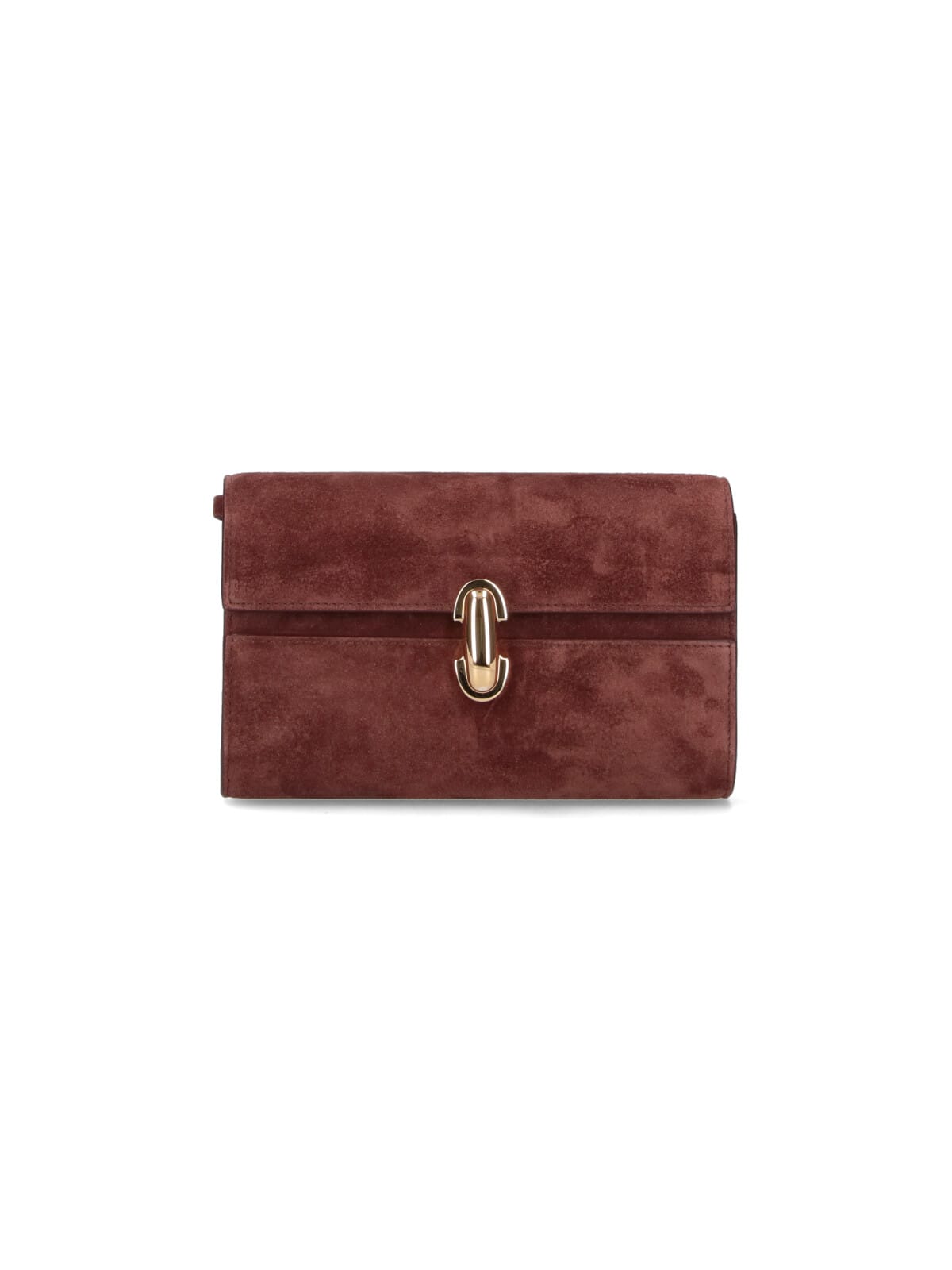 Savette Symmetry Mini Crossbody Bag In Brown