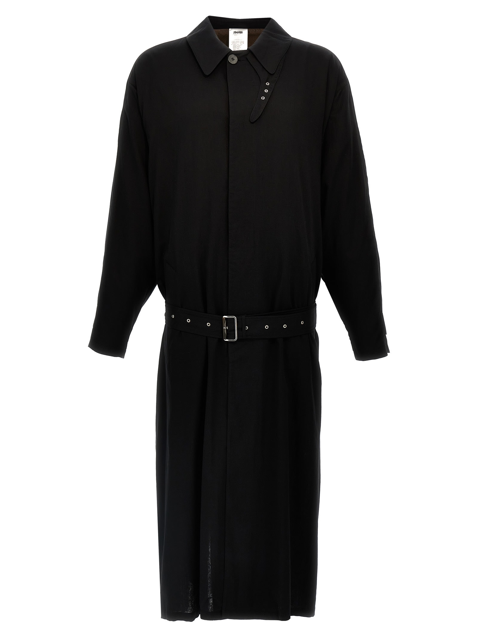 Magliano Black La Sapienza Coat In Black